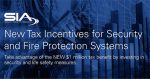 New Tax Incentives for Security and Fire Protection Systems