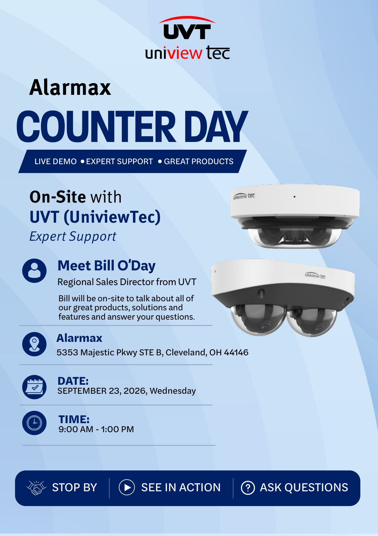 Alarmax Counter Day