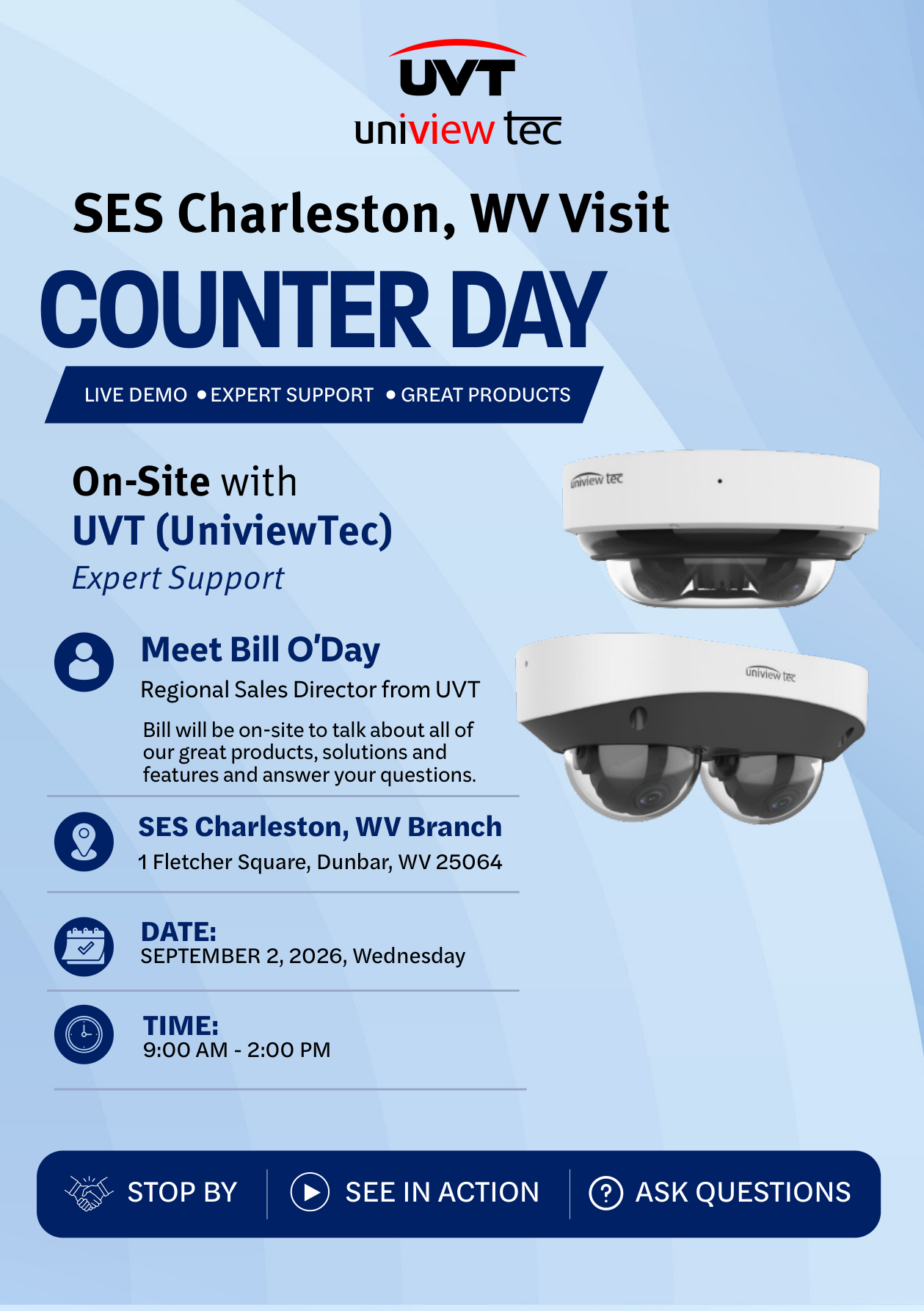SES Charleston WV Visit